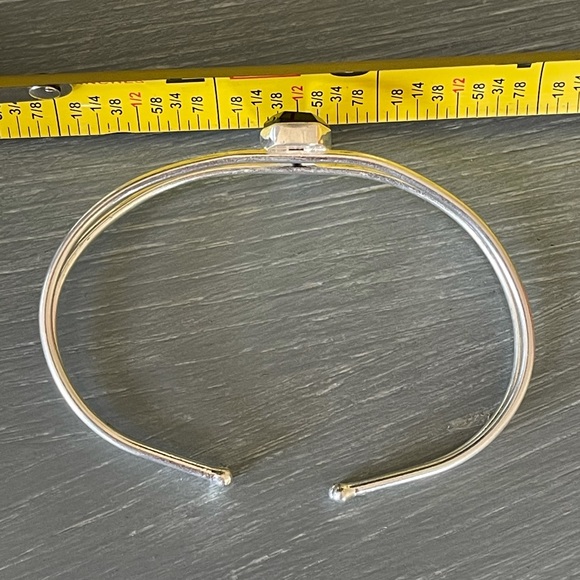 🌟 Black Onyx Sterling Silver Bracelet - Picture 6 of 9